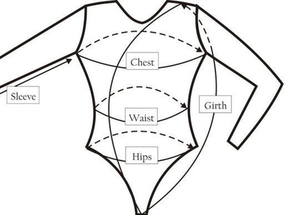 Black Geometric Gymnastics Dance Leotard